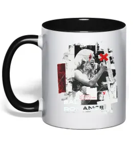 Чашка с цветной ручкой Чашка с цветной ручкой