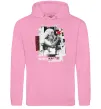 Чоловіча толстовка (худі) Bad Romance Lady Gaga Рожевий фото