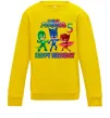 Детский Свитшот PJ Masks happy birthday 5 Солнечно желтый фото