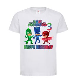 Детская футболка PJ Masks Birthday 3