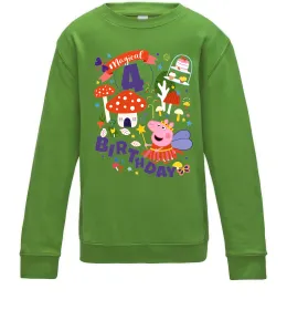 Детский Свитшот 4 crown Серый меланж фото