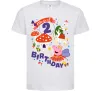 Дитяча футболка Peppa Pig magical 2 Birthday Білий фото