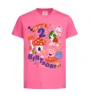 Дитяча футболка Peppa Pig magical 2 Birthday Яскраво-рожевий фото