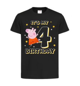 Дитяча футболка Peppa Pig My 4 Birthday
