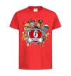 Детская футболка Paw Patrol 6 Birthday Красный фото