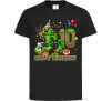 Дитяча футболка Minecraft birthday 10 Чорний фото