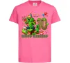 Дитяча футболка Minecraft birthday 10 Яскраво-рожевий фото