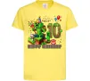Дитяча футболка Minecraft birthday 10 Лимонний фото