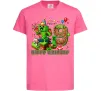 Дитяча футболка Minecraft birthday 9 Яскраво-рожевий фото