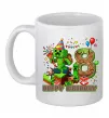 Чашка керамічна Minecraft Birthday 8 Білий фото