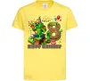 Дитяча футболка Minecraft Birthday 8 Лимонний фото
