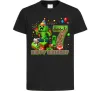 Дитяча футболка Minecraft birthday 7 Чорний фото