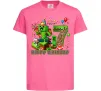 Дитяча футболка Minecraft birthday 7 Яскраво-рожевий фото