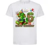 Дитяча футболка Minecraft birthday 6 Білий фото