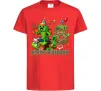 Дитяча футболка Minecraft birthday 6 Червоний фото