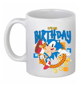 Чашка керамическая Sonic Birthday