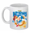 Чашка керамічна Sonic Birthday Білий фото