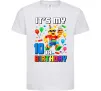 Дитяча футболка Lego birthday 10 Білий фото
