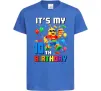 Дитяча футболка Lego birthday 10 Яскраво-синій фото