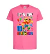 Детская футболка Lego birthday 10 Ярко-розовый фото
