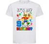 Дитяча футболка Lego birthday 9 Білий фото