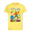 Детская футболка Lego birthday 9 Лимонный фото