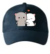 Кепка Котики Peach and Goma Темно-синий фото