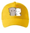 Кепка Котики Peach and Goma Солнечно желтый фото