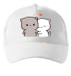 Кепка Котики Peach and Goma Белый фото