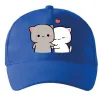 Кепка Котики Peach and Goma Ярко-синий фото
