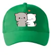 Кепка Котики Peach and Goma Зеленый фото
