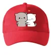 Кепка Котики Peach and Goma Красный фото