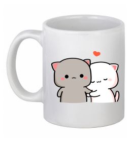 Чашка керамічна Котики Peach and Goma