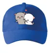 Кепка Котики Goma and Peach Ярко-синий фото