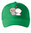 Кепка Котики Goma and Peach Зеленый фото