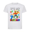 Детская футболка Lego 7 Birthday Белый фото