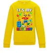 Дитячий світшот Lego 6 Birthday Сонячно жовтий фото