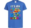 Дитяча футболка Lego 6 Birthday Яскраво-синій фото