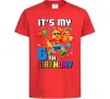 Дитяча футболка Lego 6 Birthday Червоний фото