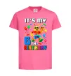 Дитяча футболка Lego 6 Birthday Яскраво-рожевий фото