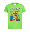 Дитяча футболка Lego 6 Birthday Лаймовий фото