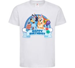 Детская футболка Bluey Happy Birthday
