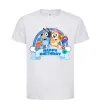 Дитяча футболка Bluey Happy Birthday Білий фото