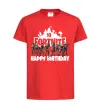 Детская футболка Fortnite Happy Birthday 10 Красный фото
