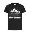 Дитяча футболка Fortnite Happy Birthday 9 Чорний фото