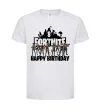 Дитяча футболка Fortnite Happy Birthday 8 Білий фото