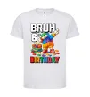 Дитяча футболка Lego 6 Birthday bruh Білий фото