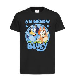 Детская футболка 6 Birthday Bluey