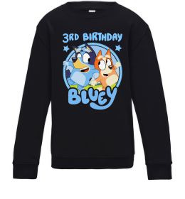 Детский Свитшот 3 Birthday Bluey Детский Свитшот 3 Birthday Bluey