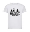 Дитяча футболка Birthday Things Білий фото